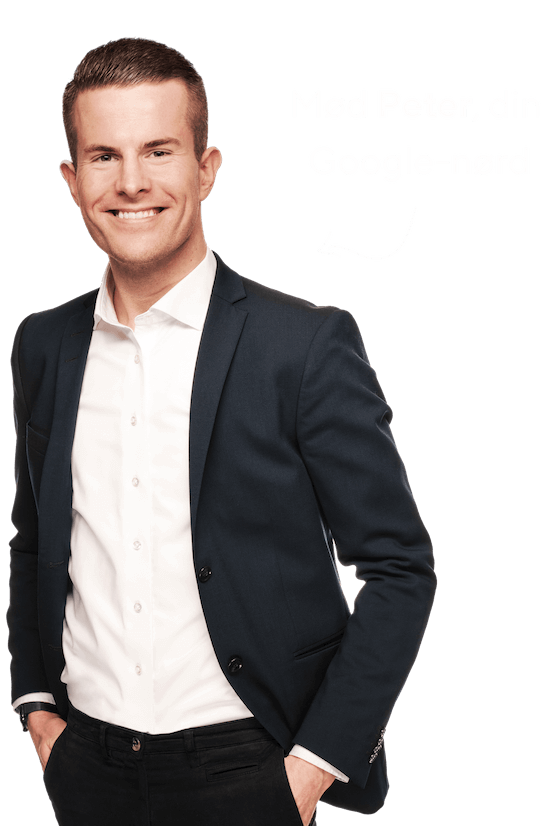 Google annoncering Peter