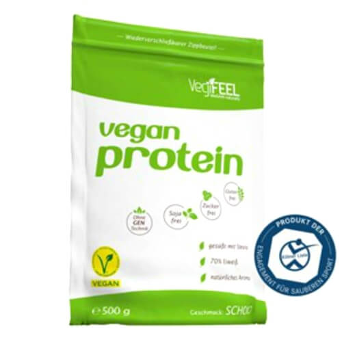 vegansk proteinpulver schoko 500g