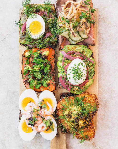 gourmet catering med Frederiksberg Smørrebrød