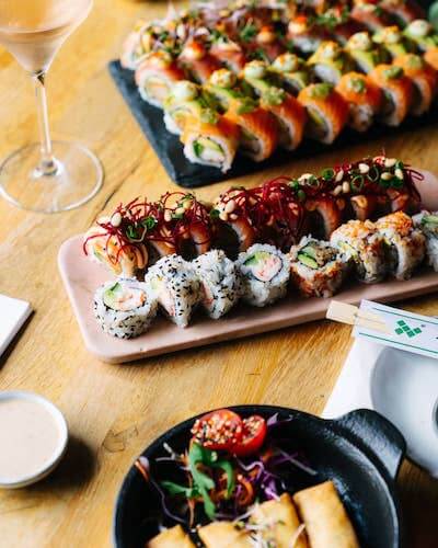 gourmet catering med IKI SUSHI
