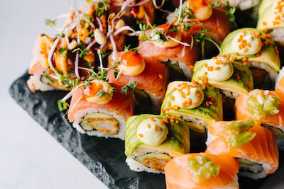 gourmet catering med IKI SUSHI