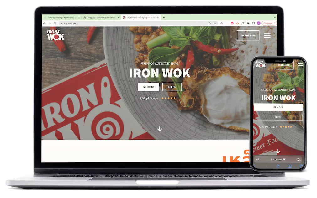 Ny hjemmeside ironwok