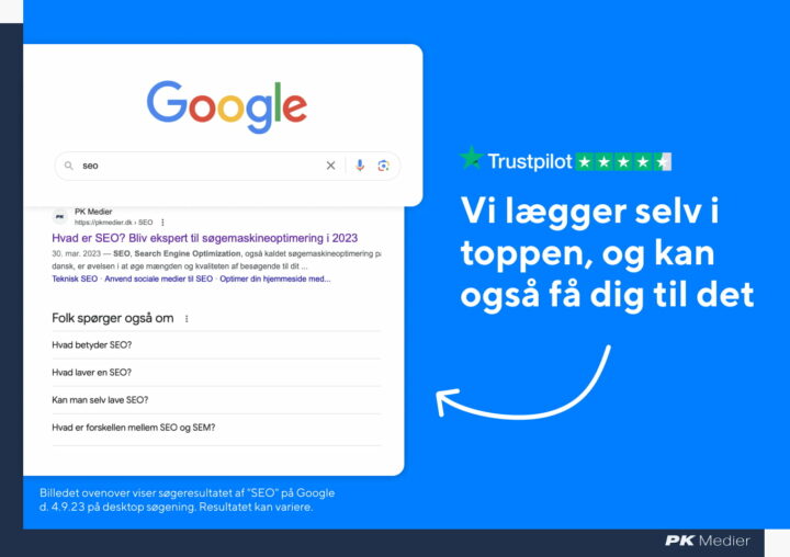 Få salg med seo PK medier